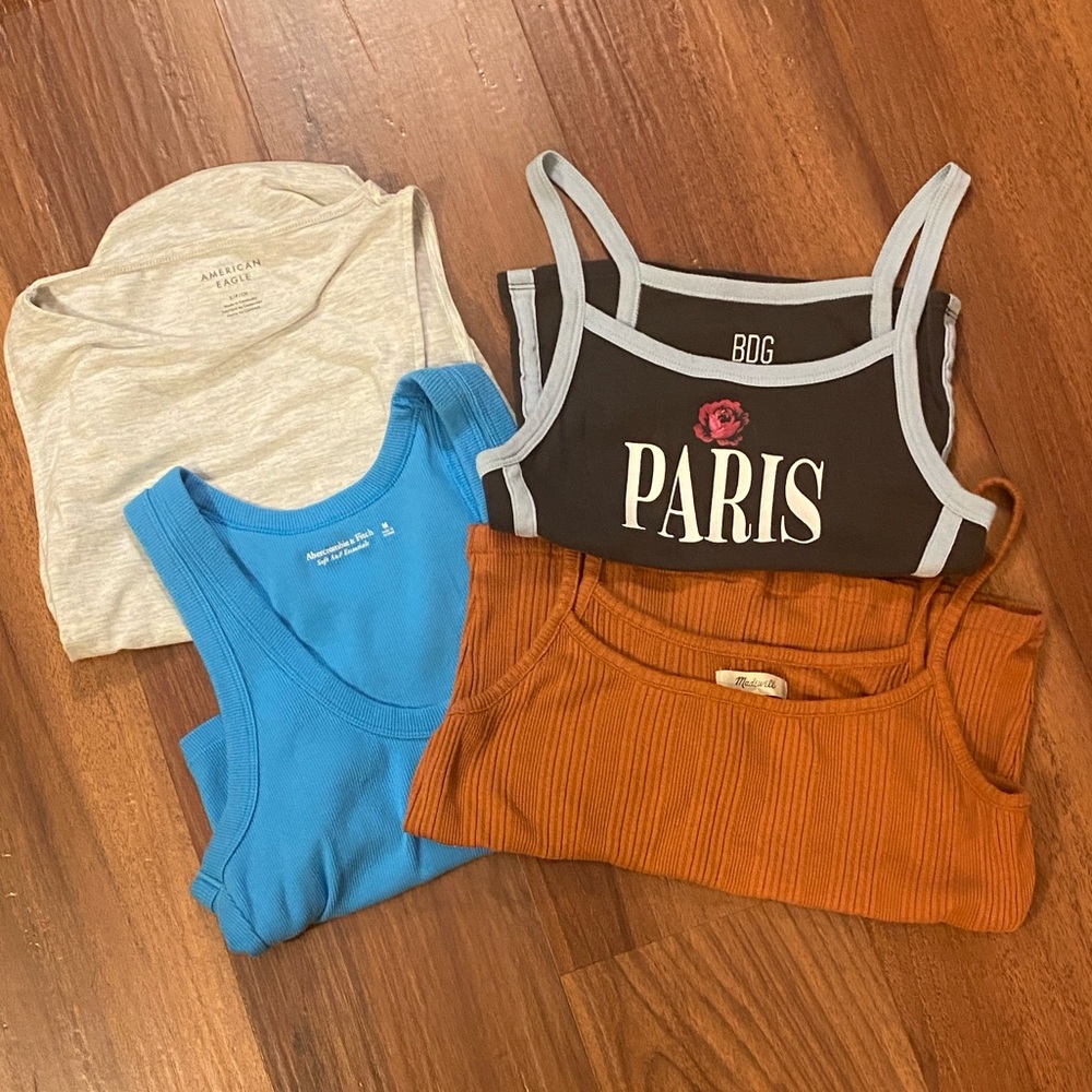 BDG, AE, AF, Madewell Tanks
